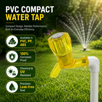 Robinet d'arrêt transparent POLO de Chine, résistant à la corrosion, pour la maison, le jardin, l'irrigation agricole, la plomberie, vente en gros, OEM