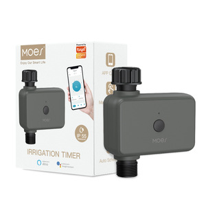 Moes Smart Irrigation <b>Timer</b> Ip55 Waterproof <b>Outdoor</b> Garden Watering System App Controlled Automatic Sprinkler Valve - Product Image 1