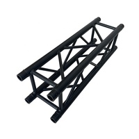 Estructura de Aluminio Negra de 290 mm con Capacidad de Carga de 500 kg para Iluminación de Escenarios, Eventos, Exhibiciones y Exposiciones