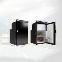 Réfrigérateur RV portable 12V/24V avec réfrigérateur RV économe en énergie de grande capacité
