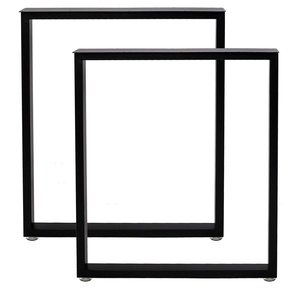 Hot Bán Đen Kim Loại Gang Bàn Khung Chân Ăn Đồ Nội Thất Văn Phòng Chân Tiron Bàn Cà Phê Chân Nhà Bếp Hội Thảo Bảng Cơ Sở - Product Image 1