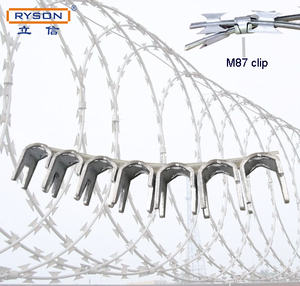 คลิปหนีบรั้ว Ryson <span class=keywords><strong>U</strong></span> รุ่น M87 CL-37 สำหรับยึดลวดหนามเหล็ก - Product Image 6