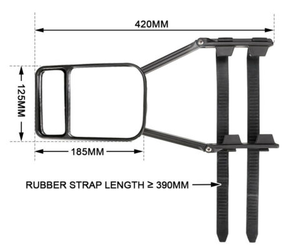 Clip <span class=keywords><strong>universel</strong></span> d'angle mort rapide et facile à installer sur l'extension de <span class=keywords><strong>rétroviseur</strong></span> latéral de remorquage pour caravane camping-car RV remorque Suv Van LJM007 - Product Image 4