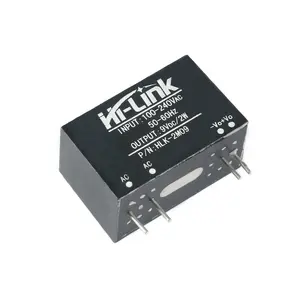 Hi-Link โมดูลแปลงไฟของแท้220V ถึง9V 222mA 2W AC-DC โมดูลสวิตชิ่งแบบแยกโมดูล2M09 HLK-2M09