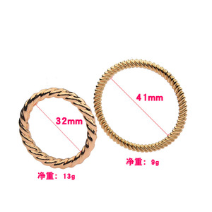 Мужское фиксирующее кольцо SM, золотое резьбовое кольцо для пениса, кольцо для задержки эякуляции, улучшающее мужскую сексуальную способность - Product Image 2