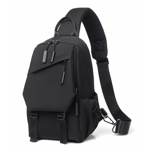 Elegante bolso de pecho cruzado de nailon para hombre, portátil y de <span class=keywords><strong>moda</strong></span> para uso diario, diseño práctico - Product Image 1
