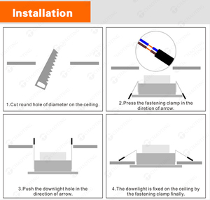 Giảm Giá Hấp Dẫn Đèn Chiếu Sáng Trong Nhà MR16 Đèn <span class=keywords><strong>Led</strong></span> Âm Trần Hình Tròn Hình Vuông Đèn <span class=keywords><strong>Led</strong></span> Gu10 - Product Image 6
