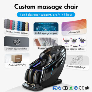 2025 Ai Music Silla de masaje Shiatsu de lujo Spa de pies Cuerpo completo 8D Presión de aire de gravedad cero Masaje de silla de la mejor calidad - Product Image 5