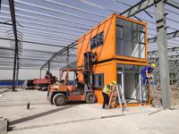Maison préfabriquée moderne, maison conteneur en kit, villa préfabriquée, maison modulaire en conteneur