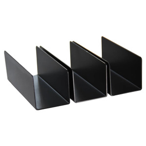 Double Sided Non Stick Pork Chop Bun Mold U Shaped Carbon Steel Black <b>Square</b> Cookie <b>Tools</b> Oven Safe - Product Image 2