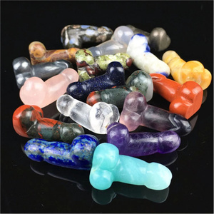 Gemstone Sex Toy - Natural Crystal Craft Design