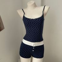 Débardeur sexy en dentelle style BM 2026 pour femme, avec doublure élastique au cou, dos nu, gilet court, 100 % coton
