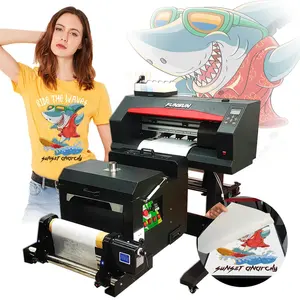 t máquina de impressão camisa 5 1 Suppliers-Impressora funsun dtf, máquina de impressora com cabeça de impressão dx6 para epson, 30 cm
