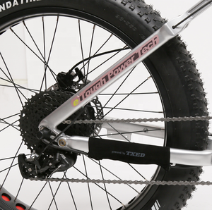จักรยานเสือภูเขาไฟฟ้า Mtb 48V 750W ระบบกันสะเทือนเต็มรูปแบบ ยางอ้วน E Bike Mountain E Tough Power Tech X9 Plus ระบบกันสะเทือนเต็มรูปแบบ ยางอ้วน E Bike Mounta - Product Image 5