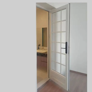 Hiện đại được thiết kế PVC uPVC casement cửa cho biệt thự tùy chỉnh một cửa dịch vụ Windproof nhựa sợi thủy tinh màn hình để sử dụng nhà - Product Image 3