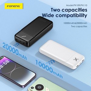 Banco de Energía Foneng Px109 Px110 con Doble Puerto USB, 10000 mAh/20000 mAh, Cargador de Teléfono Externo Portátil con Entrada USB, Venta al por Mayor - Product Image 4