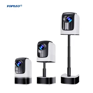 Topleo Projector Android 18000 Lumens 4K 240 Ansi 4k screen video 1080p LCD smart Home Theater Mini android Projector