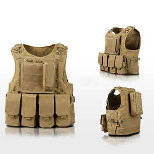 Gilet tactique de jeu en tissu Oxford tendance, imperméable, avec fermeture éclair, sac gilet tactique universel pour le terrain de CS - Product Image 1