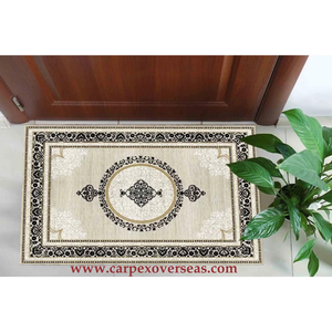 Alfombras y alfombras de algodón de color beige de gran tamaño para decoración del hogar y exteriores - Product Image 1