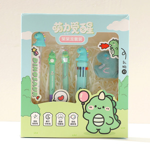 Chenxi Mengli ensemble <span class=keywords><strong>de</strong></span> papeterie d'éveil stylos à bille en plastique crayons <span class=keywords><strong>de</strong></span> couleur effaçables boîte-cadeau stylos neutres pour les étudiants pour - Product Image 6