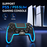 Nouvelle arrivée : Manette de jeu sans fil pour PlayStation 5 avec double vibration, compatible avec la manette de jeu sans fil pour PS5