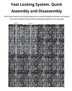 Mur vidéo LED intérieur/extérieur HD pour événements géants 500x500/500x1000mm écran LED de location de scène P2.6 P2.9P3.9 Pantallas - Product Image 2