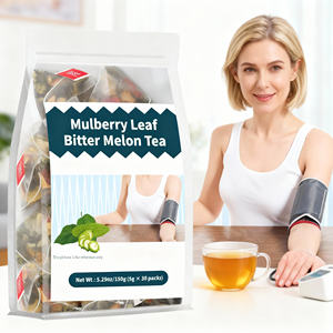 Té Herbal Adelgazante para la Hipertensión y el Azúcar en la Sangre con Bolsitas de Té con Sabor a Hoja de Morera, Caja de Té Saludable GULI - Product Image 1