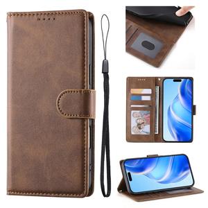 Étui portefeuille à rabat en cuir PU effet cuir de veau classique avec porte-cartes pour iPhone 17 Pro Max, 17 Air, 16, 15 - Product Image 6