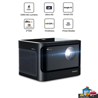 2024 tout nouveau Dangbei Mars PRO 2 GTV 11.0 4K UHD projecteur Laser intelligent 2450ISO Lumens vidéo 3D Home cinéma projecteur DLP