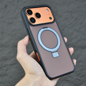 Fundas Personalizadas para <span class=keywords><strong>Celular</strong></span> de TPU y PC, Venta al Por Mayor, Carcasas Magnéticas Translúcidas para <span class=keywords><strong>iPhone</strong></span> 17 16 15 14 13 12 11 Pro Max - Product Image 2