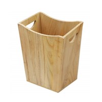 Poubelle de comptoir poubelle petite poubelle poubelle en bambou naturel poubelle en bois pour salle de bain cuisine bureau à domicile