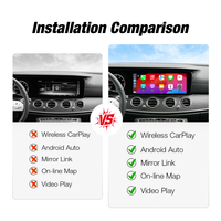 Detector Inalámbrico Portátil CarPlay Ai Box para Mercedes Benz NTG6.0 Clase A/B W177 W247 2019- Android Auto Mirror Link AirPlay