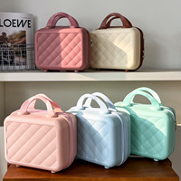 Ensemble de valises portables en PP avec fermeture éclair et petite trousse de maquillage étanche pour le rangement de souvenirs de voyage – Vente en gros