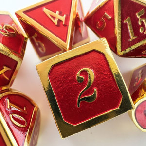 Dés de jeu DND de haute qualité, dés polyédriques personnalisés en métal, 7 pièces - Product Image 6