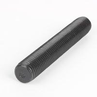 Full Thread Stud ASTM A193 B7 Black Oxide DIN 976 Double Chamfer