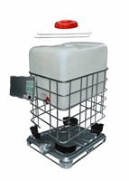 Réservoir IBC de 1000 litres (275 gallons) pour le stockage et l'expédition de liquides