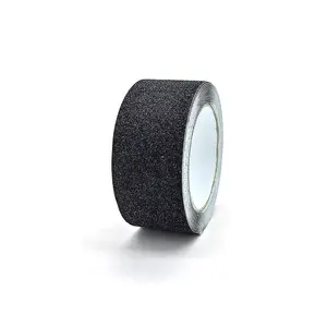 Waterdichte Zwarte Vloer Veiligheid Voorzichtigheid Anti Slip Tape Trap Sterke Zelfklevende Carborundum Non Slip Tape Voor Trappen