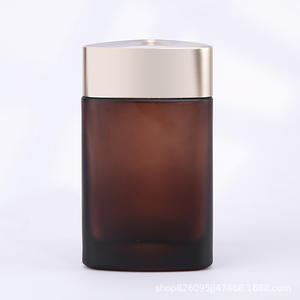 Botella de Vidrio Esmerilado de <span class=keywords><strong>60</strong></span>/100 <span class=keywords><strong>ml</strong></span> para Productos de Cuidado de la Salud, Cápsulas, Medicamentos en Polvo, Tabletas, Dulces, Dispensador de Alimentos, Color Redondo - Product Image 5