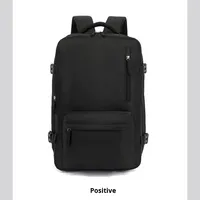 Nouveau sac à dos pour ordinateur portable unisexe tendance de marque, multi-compartiments, séparation sec/humide, bretelles incurvées, polyester Oxford