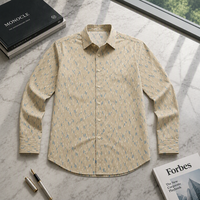Chemise à manches longues pour homme à texture camouflage tonal, 100% polyester, séchage rapide, respirante, automne, vente en gros, OEM, ODM