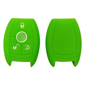 Funda de Silicona para Llaves OEM, Color Personalizado, Carcasa de 3 Botones para Llaves Inteligentes de <span class=keywords><strong>Mercedes</strong></span> Benz <span class=keywords><strong>Clase</strong></span> <span class=keywords><strong>C</strong></span>, E, S, M, GLK, CLS, CLK, Proveedor - Product Image 6