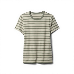 Meilleur Choix T-shirt Imprimé Femme Tissu Doux Confortable T-shirt Décontracté à Motifs Manches Courtes Logo Personnalisé Vêtements en Gros - Product Image 1