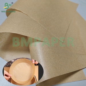 40gsm 50gsm Biodegradable Food Grade Non-stick Parchment <b>Paper</b> Baking Sheets for Making Air Fryer <b>Paper</b> - Product Image 3