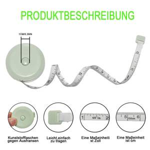 Cinta Métrica de Polipropileno de Estilo Europeo en Promoción, Simple, Flexible y Duradera, con Escalas Claras, <span class=keywords><strong>Segura</strong></span> y Fácil de Usar - Product Image 2