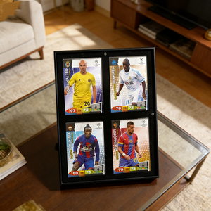 Fournisseur direct, cadre d'affichage de cartes en acrylique de haute qualité, personnalisé, pour cartes de baseball, 4 emplacements - Product Image 5