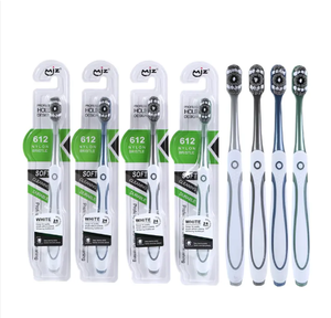 עיצוב יצירתי 360 מברשת שיניים שיניים רכות מברשת שיניים רכות מברשת גברים מבוגרים - Product Image 6