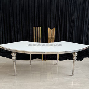 Liscio e rotondo banchetto da <span class=keywords><strong>tavolo</strong></span> <span class=keywords><strong>in</strong></span> acciaio inox specchio di <span class=keywords><strong>vetro</strong></span> MDF superiore serpentina <span class=keywords><strong>tavolo</strong></span> di nozze per banchetti <span class=keywords><strong>sala</strong></span> matrimonio - Product Image 6