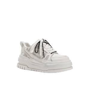 [Disordered World] <span class=keywords><strong>Zapatillas</strong></span> Deportivas Casuales Cómodas con Cordones y Suela Gruesa, Estilo Primavera 2026, para <span class=keywords><strong>Mujer</strong></span>, en Nubuck y Gamuza - Product Image 5