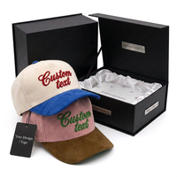 Casquettes de baseball personnalisées 5 panneaux en daim avec logo brodé 3D, bicolores, décontractées, sportives, à visière incurvée, vente en gros OEM