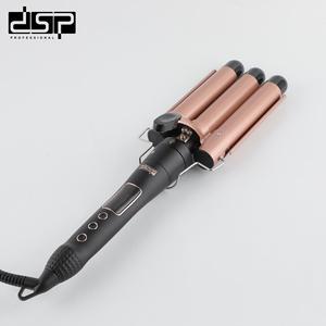 Fer à friser professionnel Dsp à 3 barils avec écran LCD pour usage domestique - Product Image 1